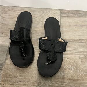 Jack Rodgers Black Women's Sandals
